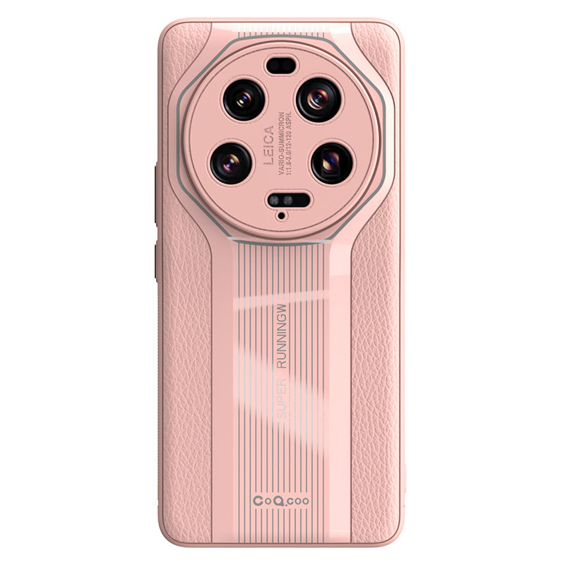 Q.COO Super Running Series 2 for Xiaomi 13 Ultra Case PU+TPU+Acrylic Shockproof Phone Cover Q.COO Super Running Series 2 for Xiaomi 13 Ultra Case PU+TPU+Acrylic Shockproof Phone Cover